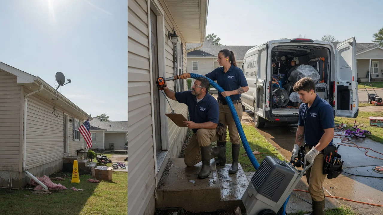 Ceiling Water Damage Restoration in Saluda, VA near me